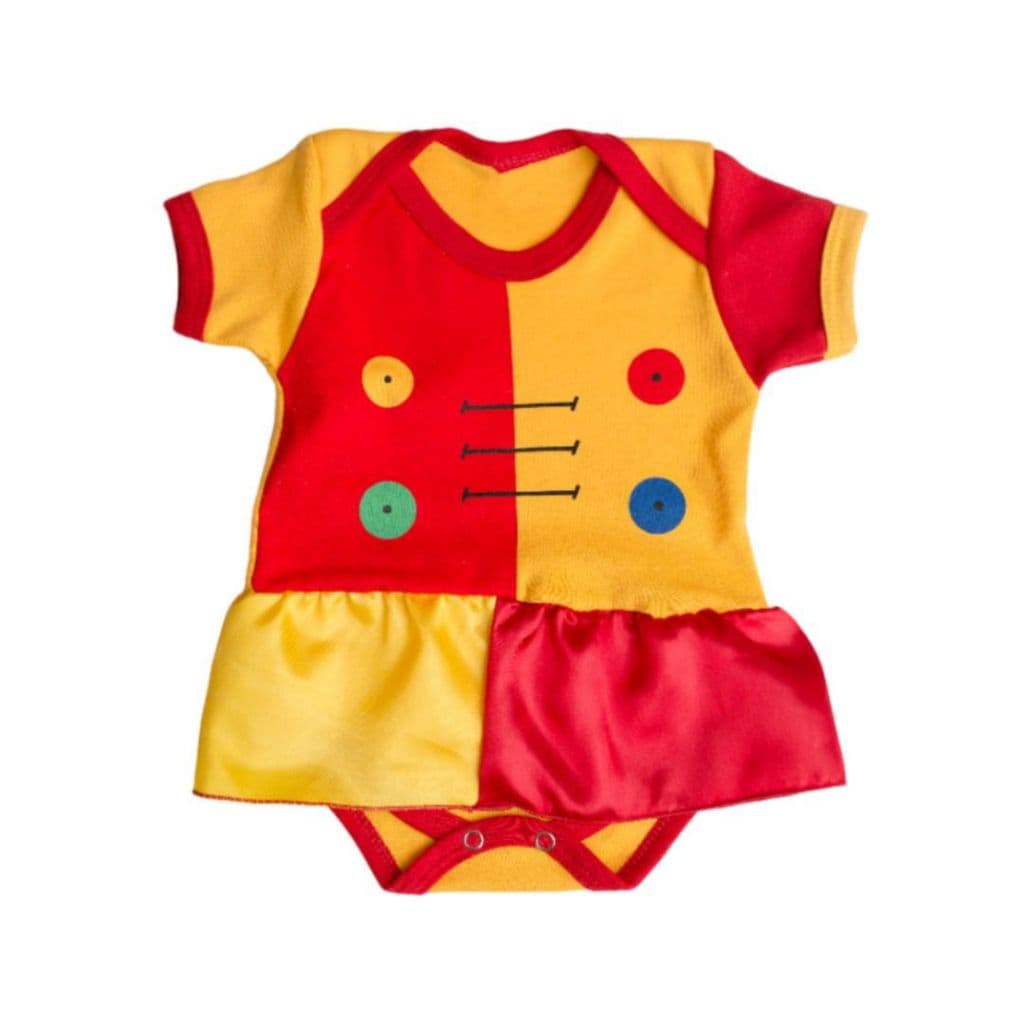 Body Bebê Emília  – Roupa Personalizada para Mesversário