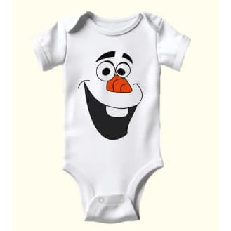 Body Bebê Olaf Frozen