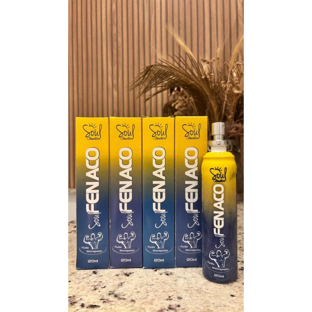 Fenaco Fluído Massageador em Spray Soul Cosméticos 120ml