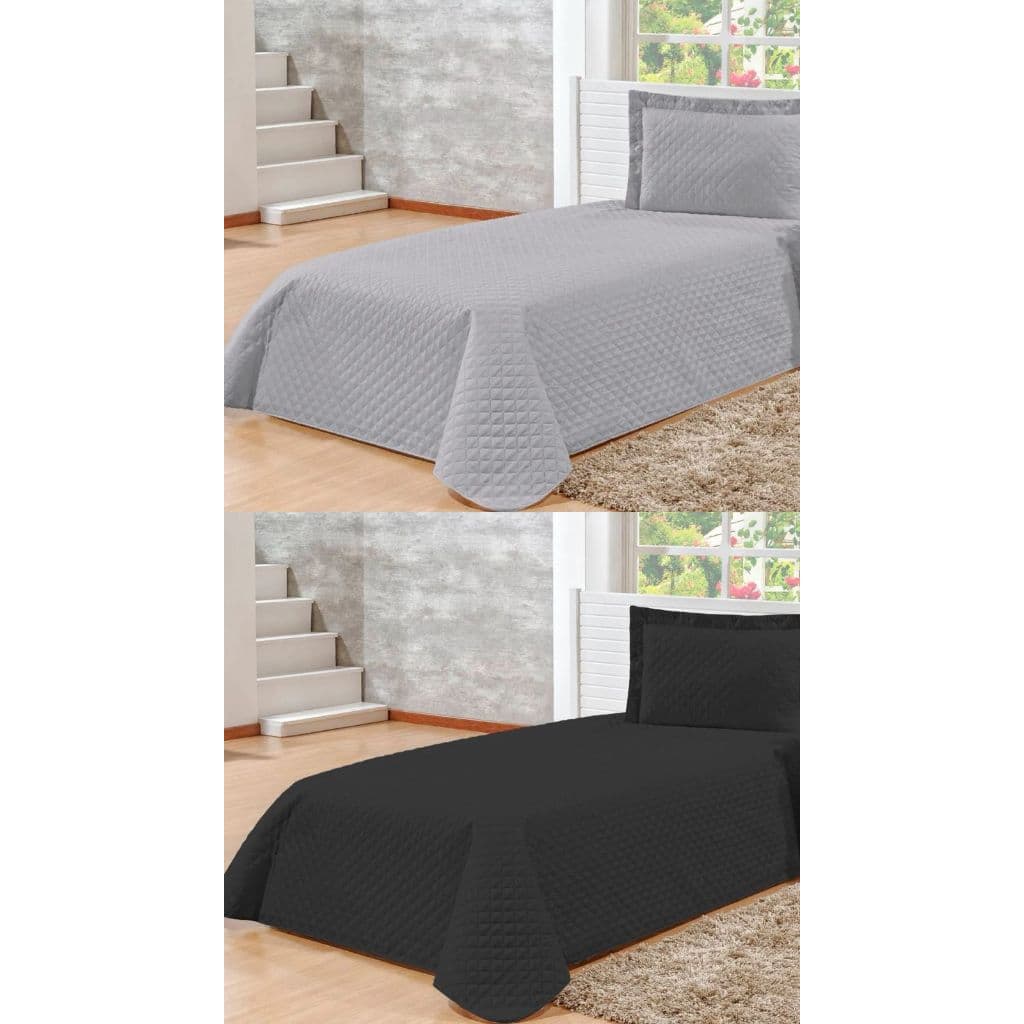 kit 2 cobre leito colcha slim