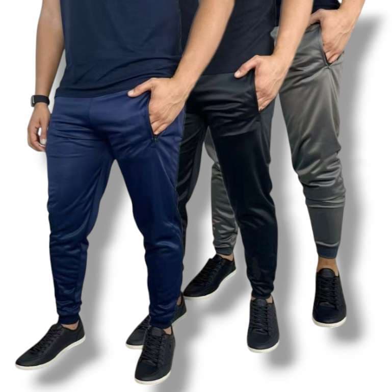 Kit 3 Calças Jogger Coleção 2025Calça Masculina Para Treino Casual