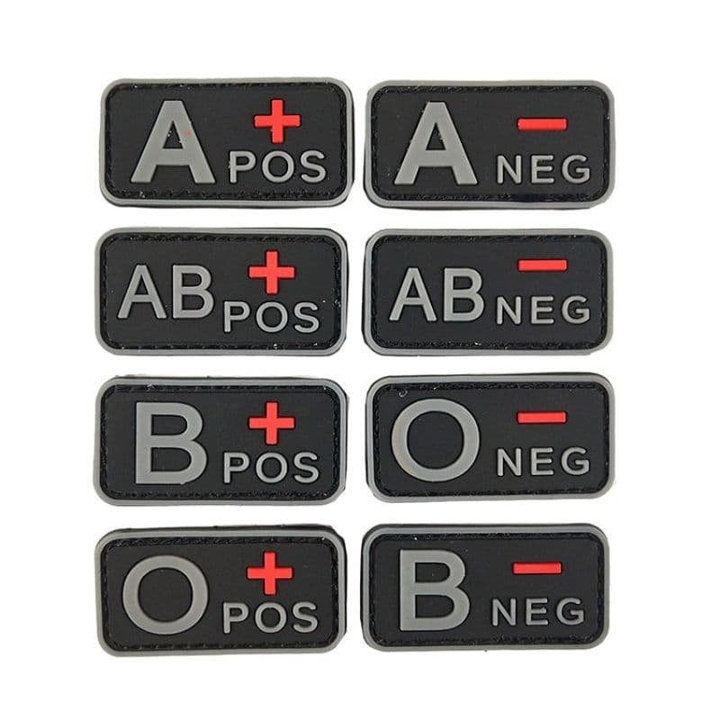 Patch Emborrachado Tipo sanguíneo