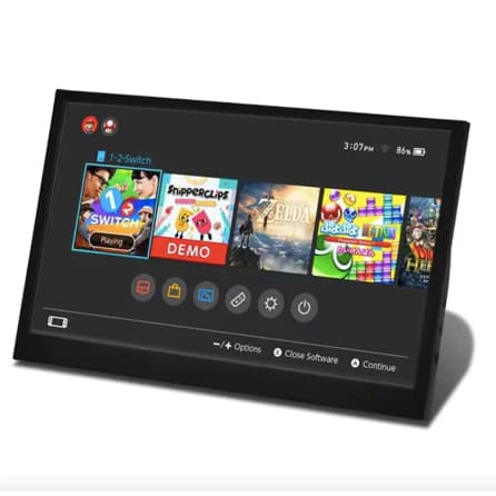 2025 Monitor Portátil de 11.6 Polegadas, Tela LCD 1366x768, Monitor Jogos tft PC, PS4, Xbox360, HDMI