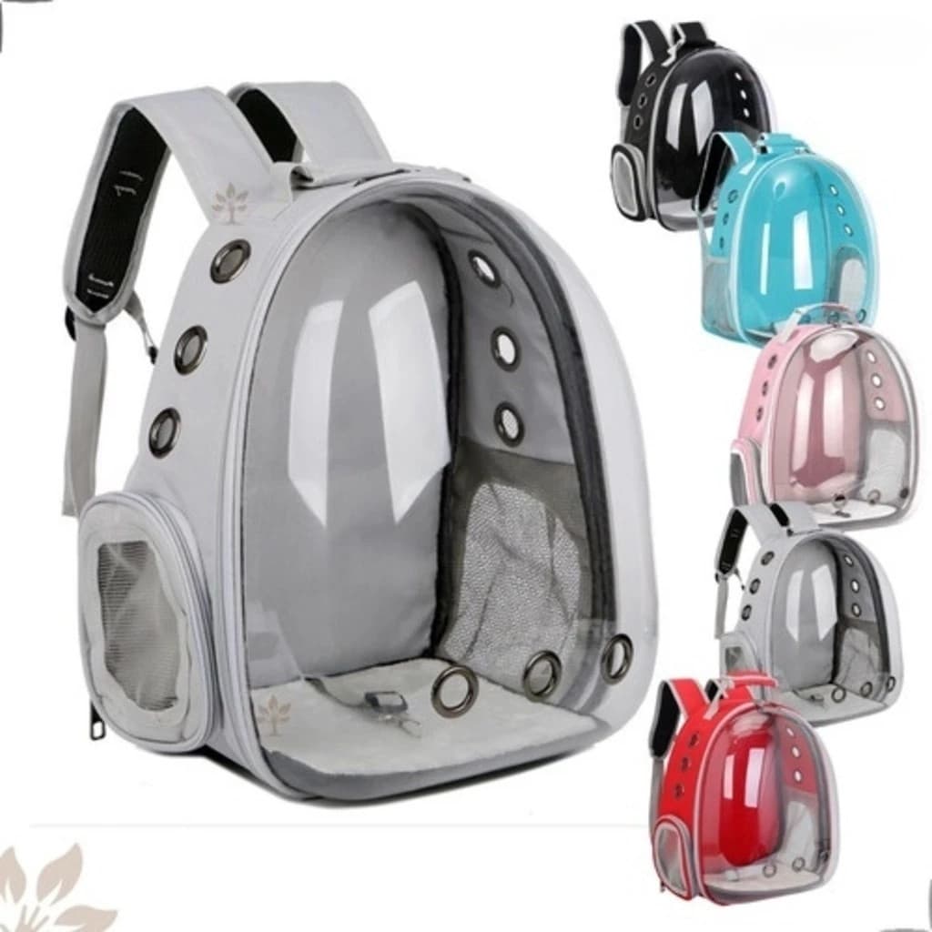 Mochila Bolsa Pet Visão Panorâmica Astronauta Color Gato Ou Cachorro