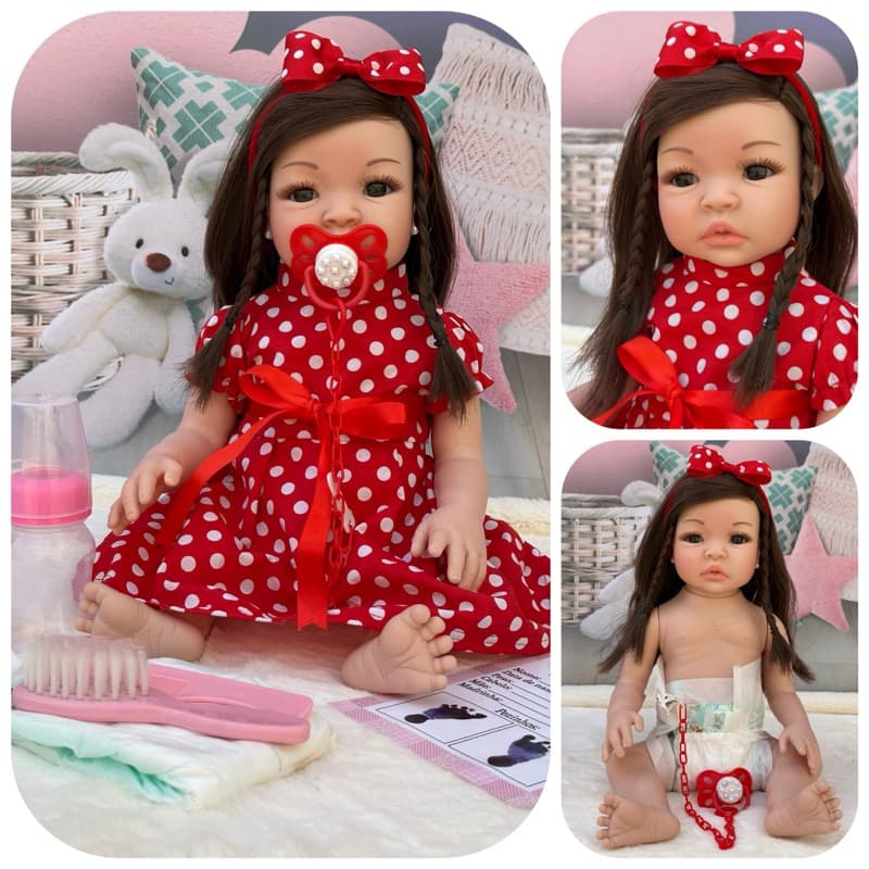 Bebe Reborn Boneca Original Barata Realista silicone