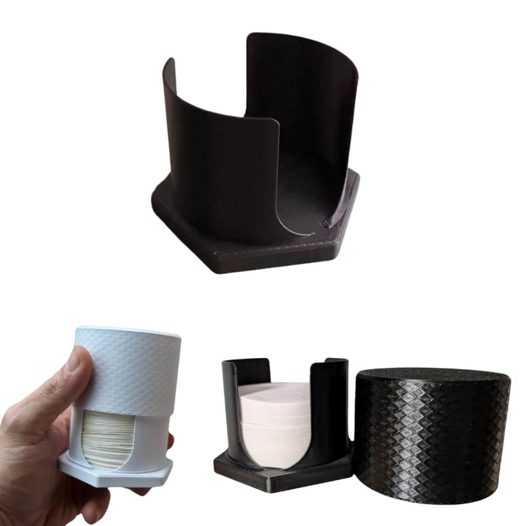 Suporte Para Filtro Aeropress  Com Tampa