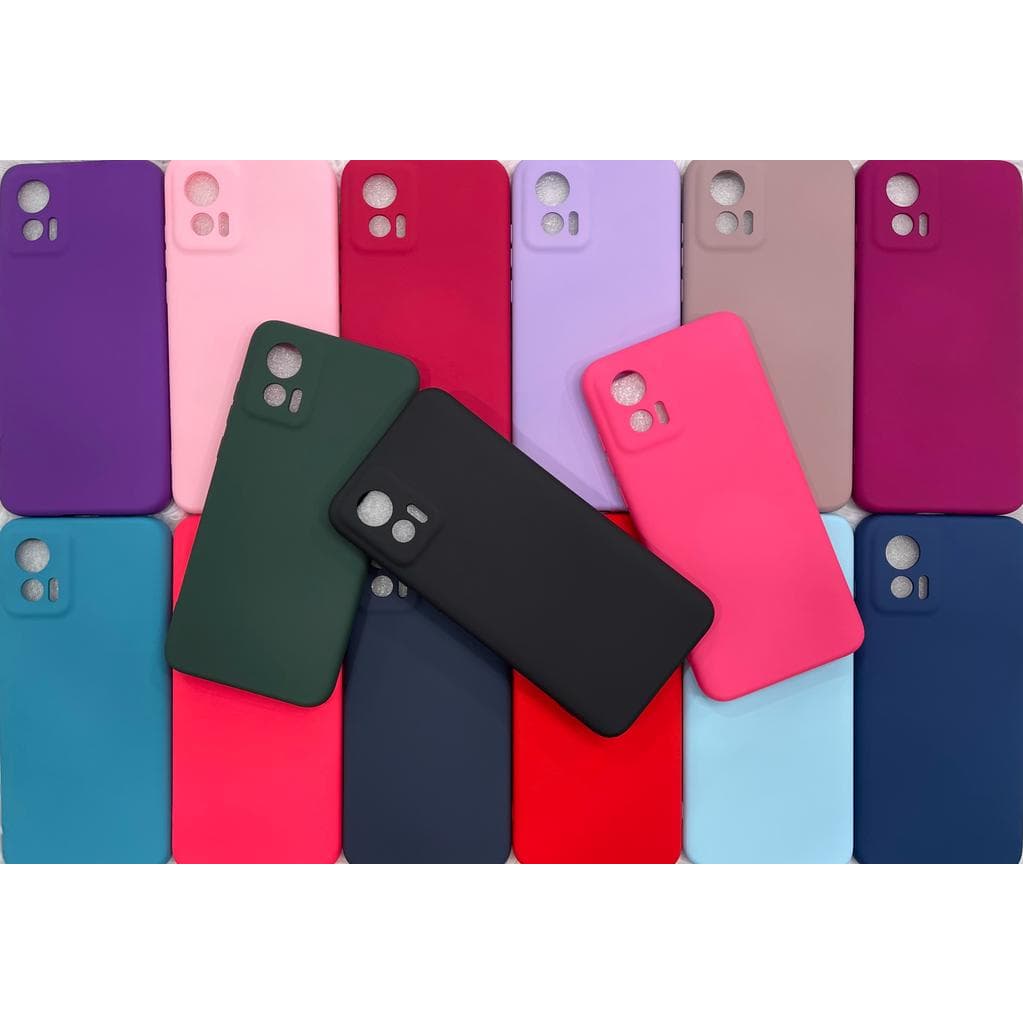 Capa Capinha E13 Motorola Silicone Aveludado