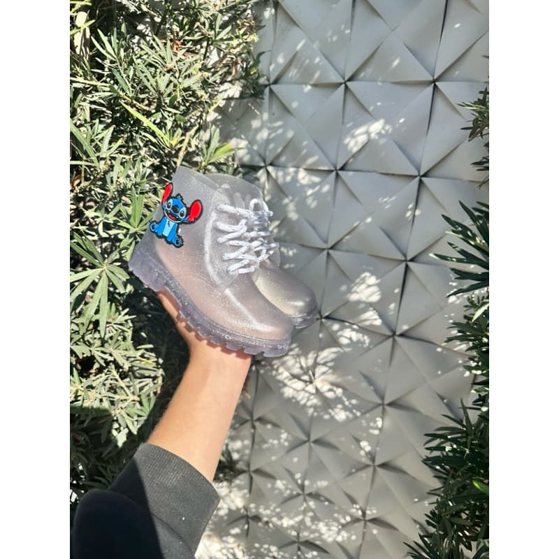 Bota Coturno Infantil Feminina Galocha 27 ao 35 Estilo e Conforto Bota ante derrapante leve