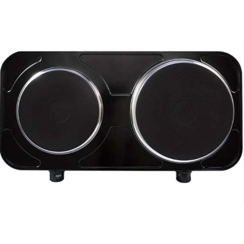 Fogão Elétrico de mesa dois pratos de aquecimento 2500W 127V Agratto
