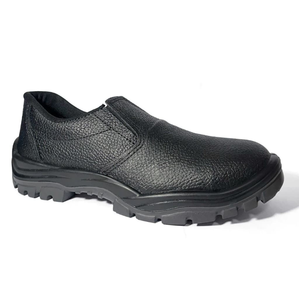 Botina Sapato Segurança com Elástico Comfort Preto Solado Bidensidade CA49481