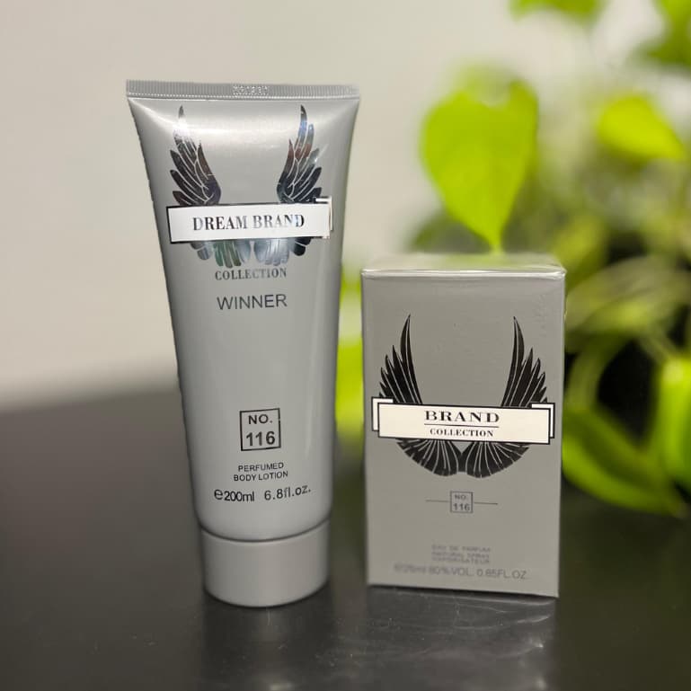 Kit Perfumado N.116 | Perfume 25ML + Creme 200ML - Para Você ou Para Presentear Com Estilo