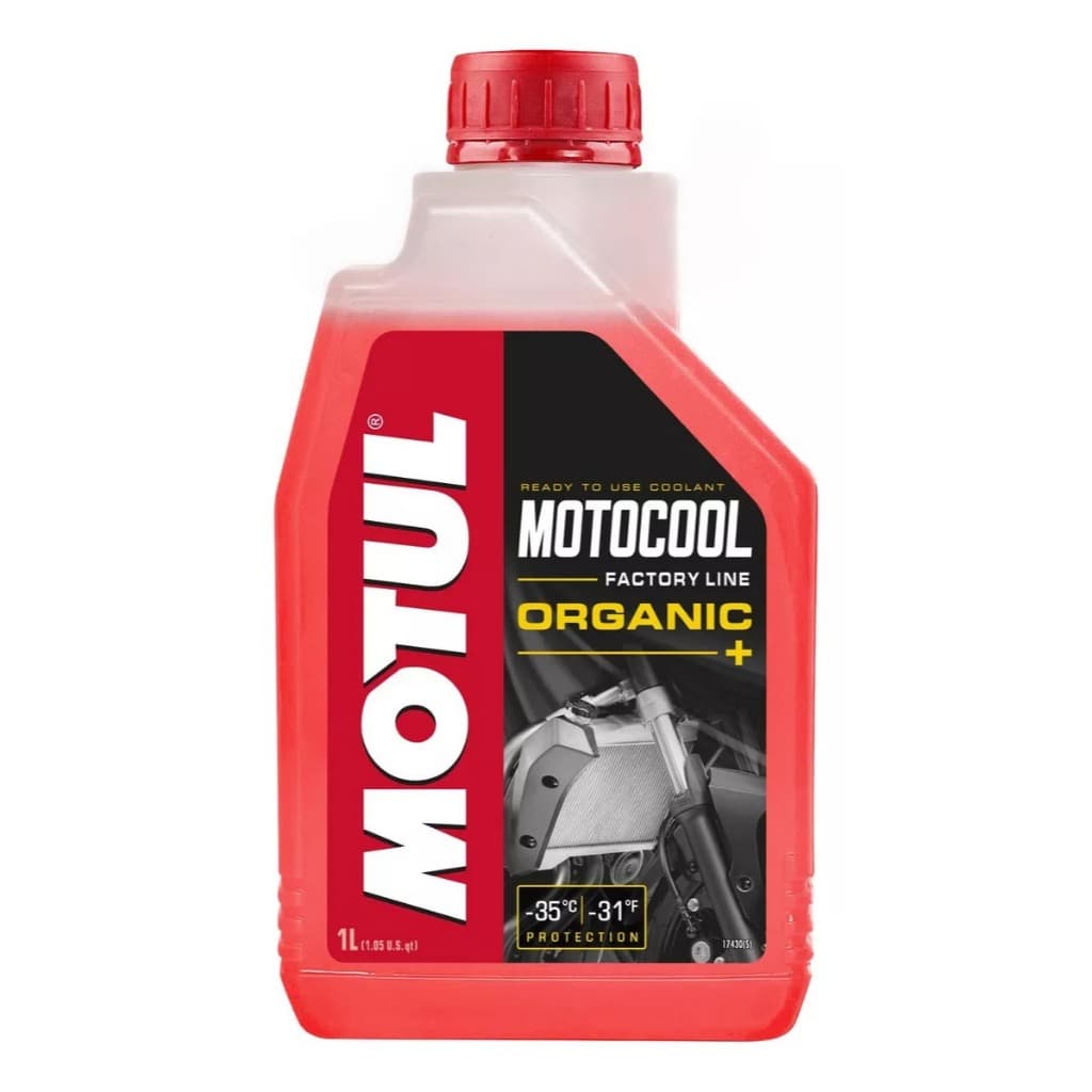 ADITIVO RADIADOR MOTUL MOTOCOOL FACTORY LINE (VERMELHO) 1L