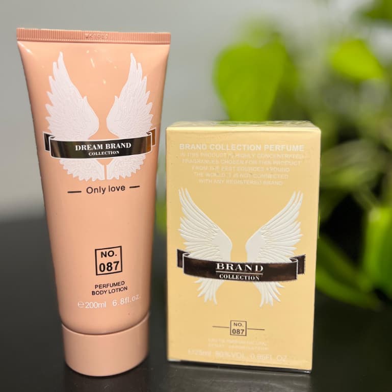 N.087 – Kit com Perfume 25ML + Creme 200ml  | Sofisticação e Cuidado em Um Só