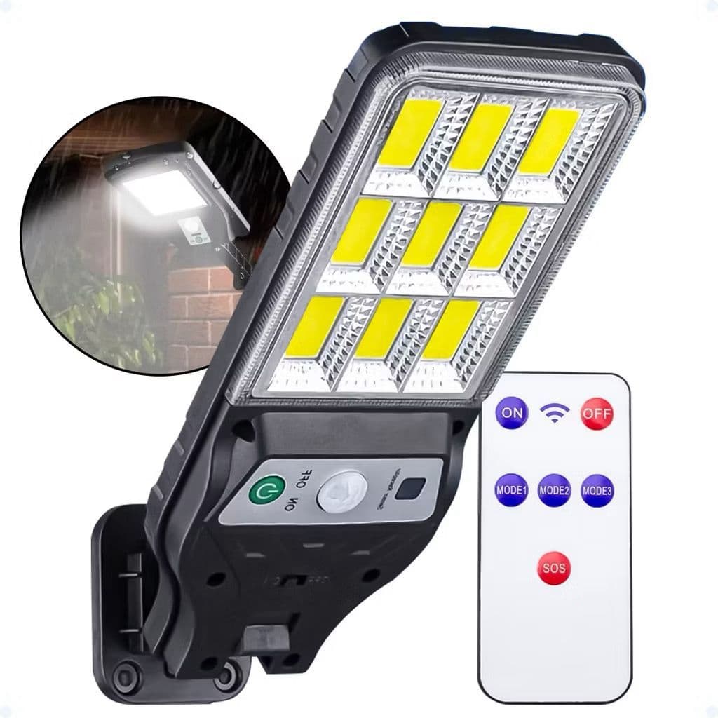 Mini Luminária 100W Poste  Solar Alta Potencia Econômica（Nova energia energia solar）