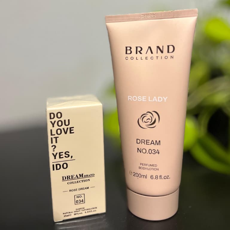 Kit N.034 | Perfume 25ml + Creme 200ml | Ideal para Ocasiões Especiais