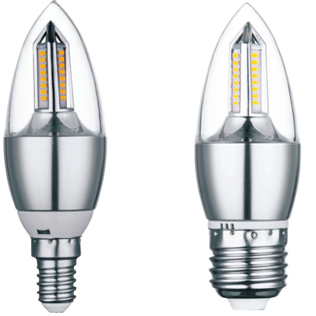 Lâmpada Vela Led 4w Para Lustre