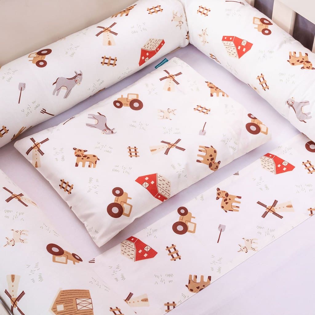 Lençol Avulso com Elástico para Berço Americano - Estampado Menino/Menina