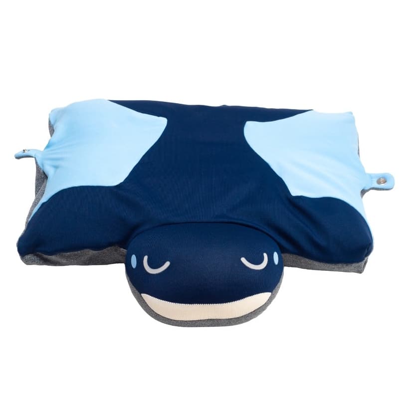 Travesseiro Naninha Baleia Azul Infantil Fom Baby