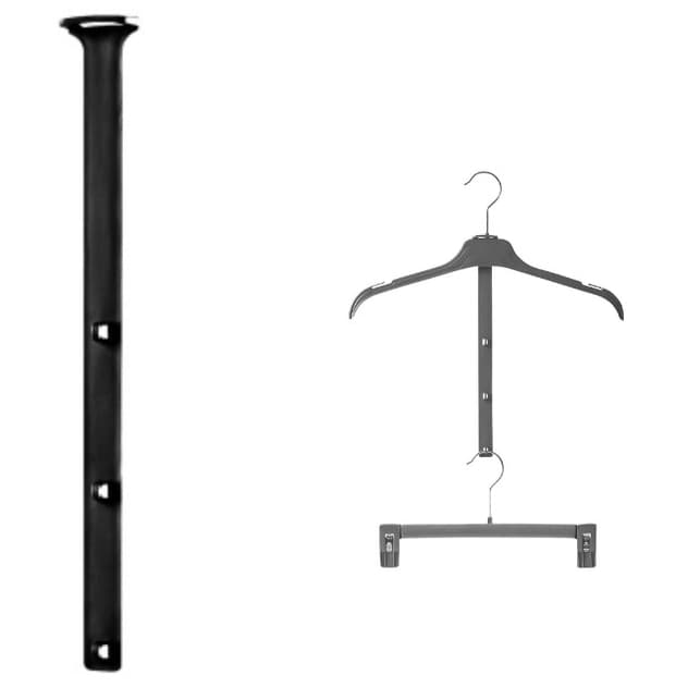 Extensor para Cabides 30 cm - 3030 Preto - 25 peças
