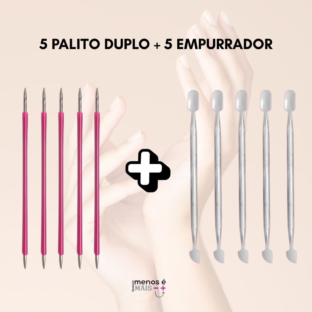 Kit Combinação Perfeita 10 pecas - Manicure Podologia - Slim