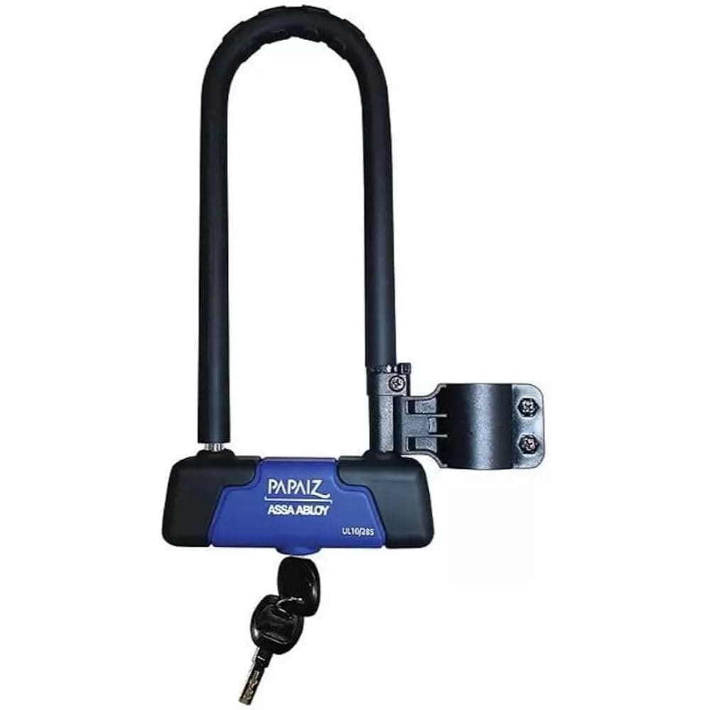 Cadeado Trava Tipo U-Lock UL10/285 Para Bicicleta e Moto Papaiz