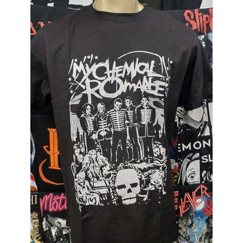 camiseta de rock emo My Chemical Romance Brutal Wear camiseta de banda rock