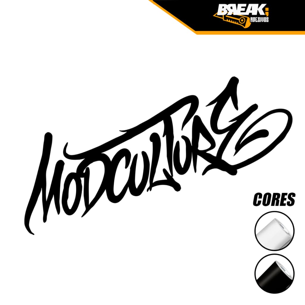 Adesivo ModCulture Greg Ferreira em Recorte para Carro/Moto/Bike