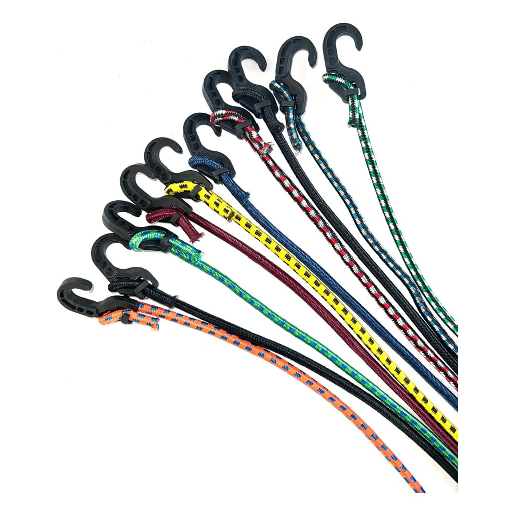 Elástico Para Bagageiro Regulável Moto/ Bicicleta 10un 2,0m Colorido