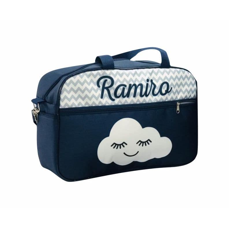 Bolsa Maternidade Chuva de Bençãos Menino Personalizada com o Nome