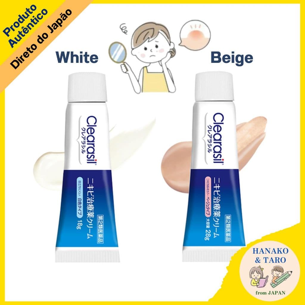 Clearasil Creme de Tratamento para Acne Fabricado no Japão【Direto do Japão】Acne Cream