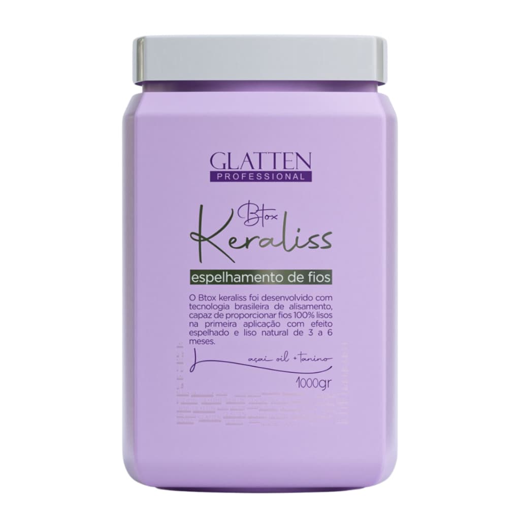 Botox Keraliss 1kg Glatten sem formol