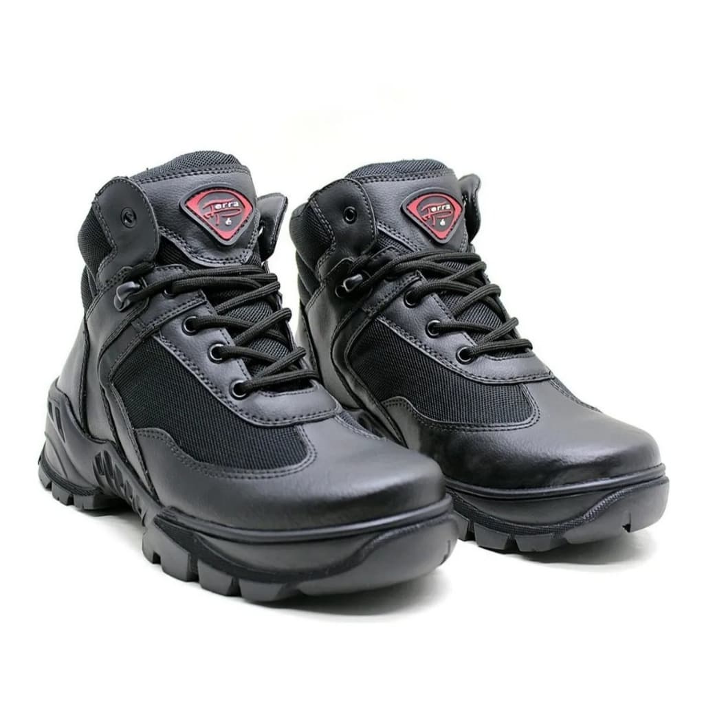 Bota Coturno Trabalho Tática Militar Segurança Cano Curto Conforto Palmilha Em GEL