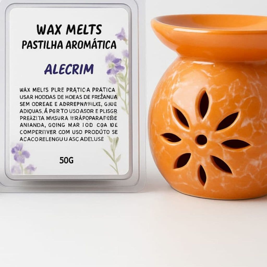 Wax Melt Pastilha Aromática Cera Vegetal Perfumada