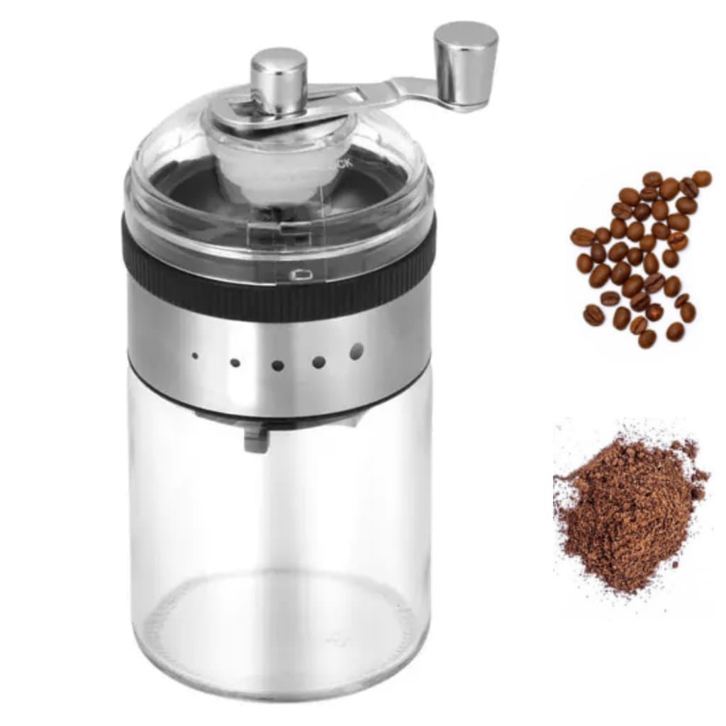 Moedor de Café Manual Unyhome UD220109 – Aço Inox com Moinho de Cerâmica