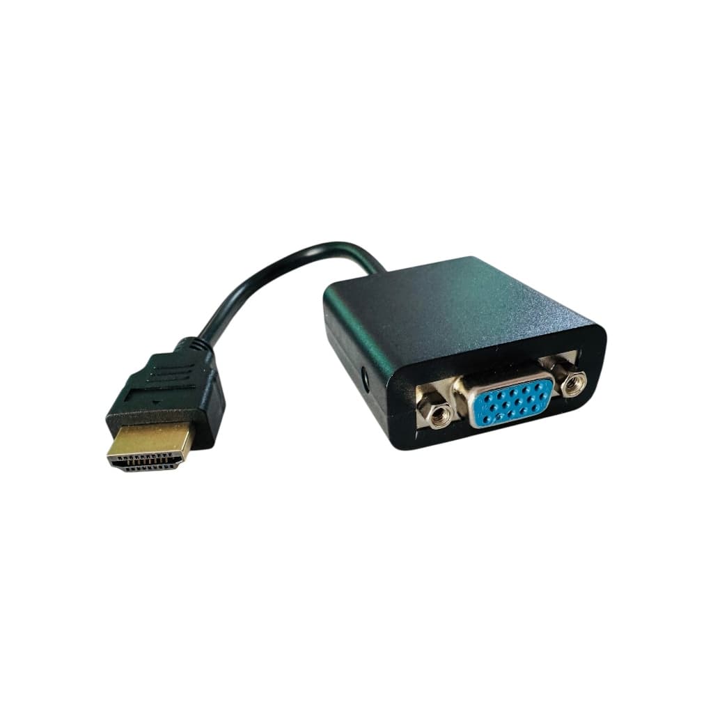 Cabo Adaptador Conversor HDMI Para VGA com Saída P2 De Áudio (VGA+HDMI+P2)