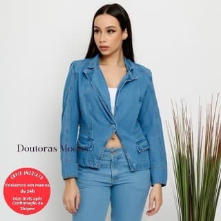 Doutoras Modas Blazer Jeans Feminino tendencia maravilhoso 69