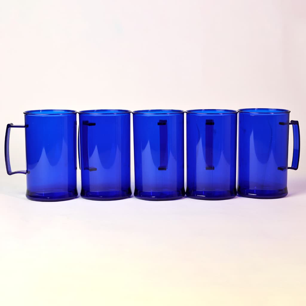 Kit 50 Canecas de Chopp Acrílica LISA 300ml Várias Cores