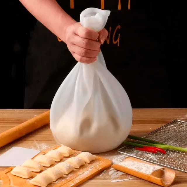 Saco Térmico Culinário Silicone Amassador de Massas Sovar Até 1kg de Massa