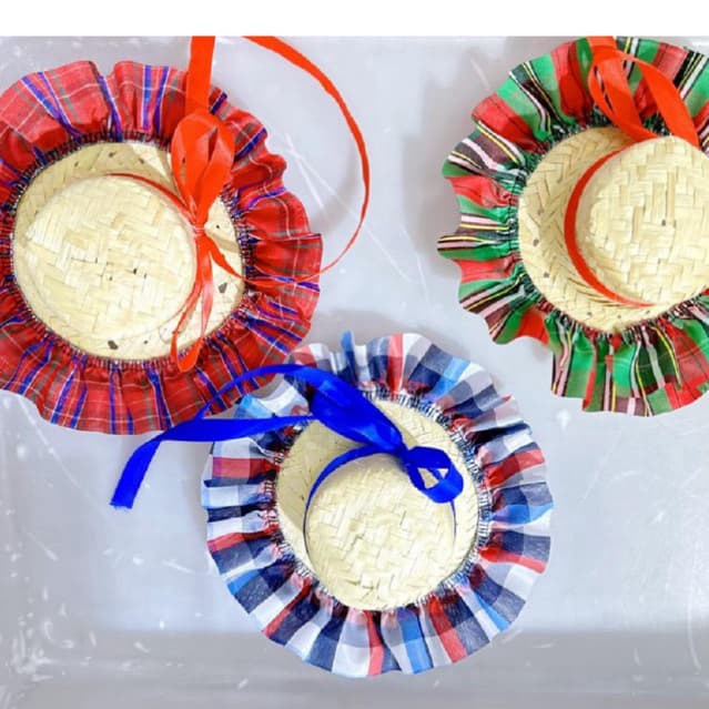 Chapeuzinho Festa Junina Unissex