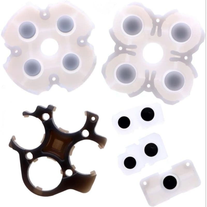 Almofadas de borracha condutoras de silicone para PS5 BDM 020 VERSÃO 2 ,de silicone de borracha condutivas