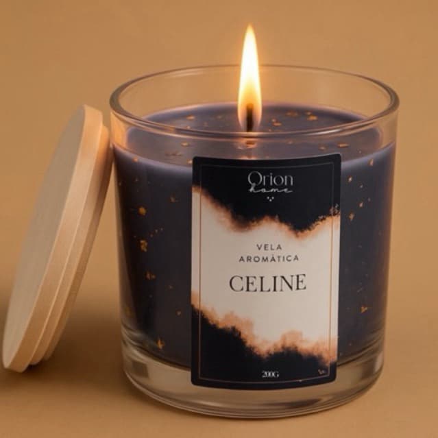 Vela aromática Artesanal CL - Orion Home edição especial