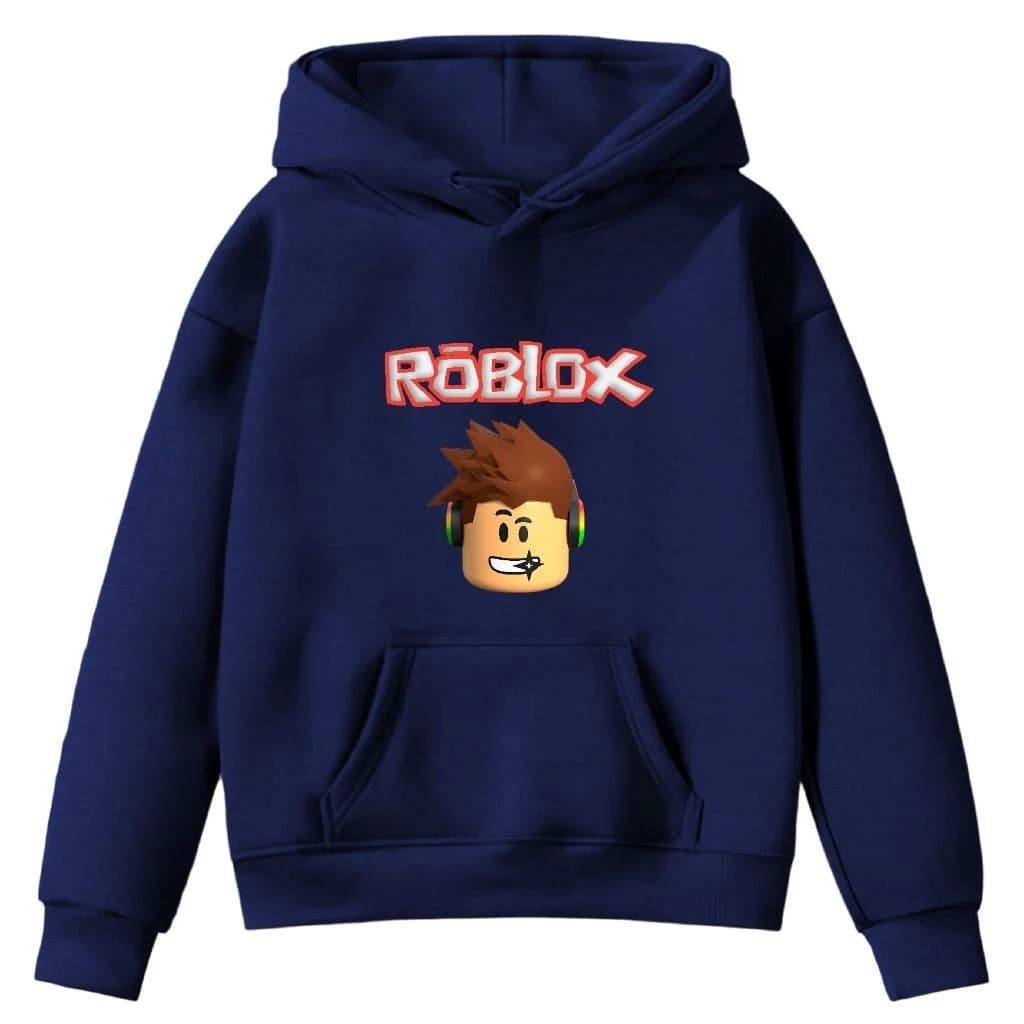 Moletom infantil Menino Rob-lox AD Battle Royale Game Personagens Agasalho Menina Envio Hoje