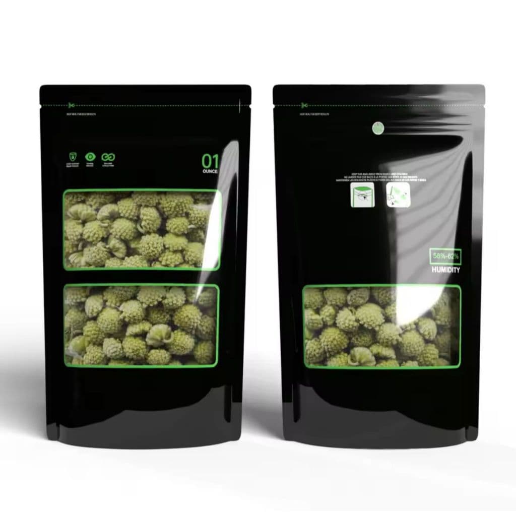 Saco de cura de ervas (30g) - Selagem Térmica, Bloqueio de Odor e Preservação de Terpeno Grove Bag