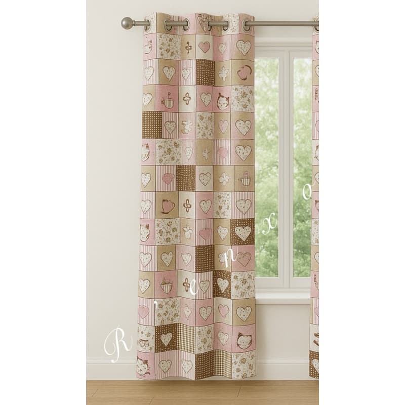 Cortina de Cozinha 1,40x2,30 Porta Folha Unica Decoração lindas estampas