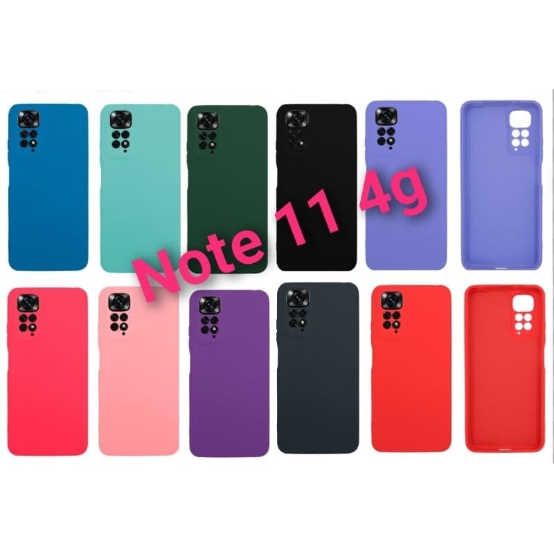 Note 11 4g, Capa Capinha Aveludada Premium Para seu Celular Redmi NOTE 11 4G..