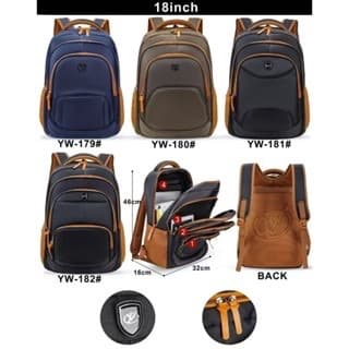 Mochila para escola de grande capacidade