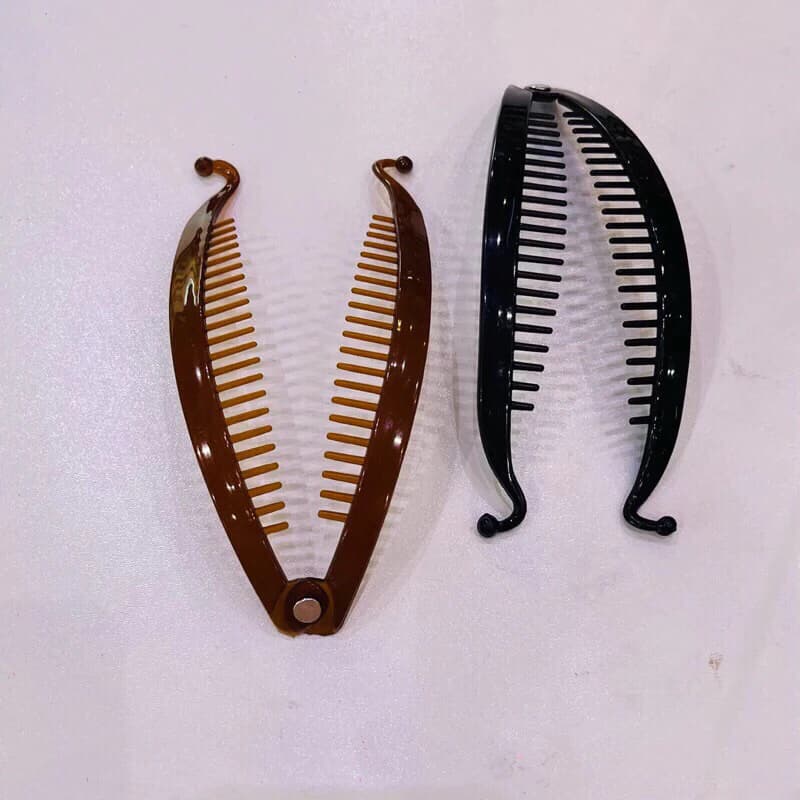 Prendedor Banana Liso Modelo Cumprido Para Cables
