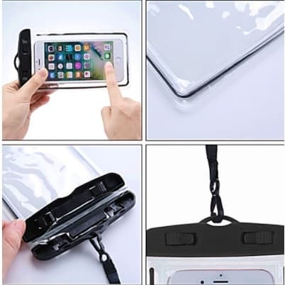 kit 2 capa protetora prova d'agua Capinhas Capa De Celular Mergulhos Aquáticas Chuva