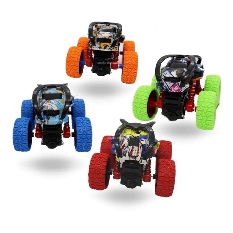 CARRINHO DE BRINQUEDO MONSTER TRUCK A FRICÇÃO, ACROBACIAS DE ESCALADA ELÉTRICA 4X4! ENVIO IMEDIATO!