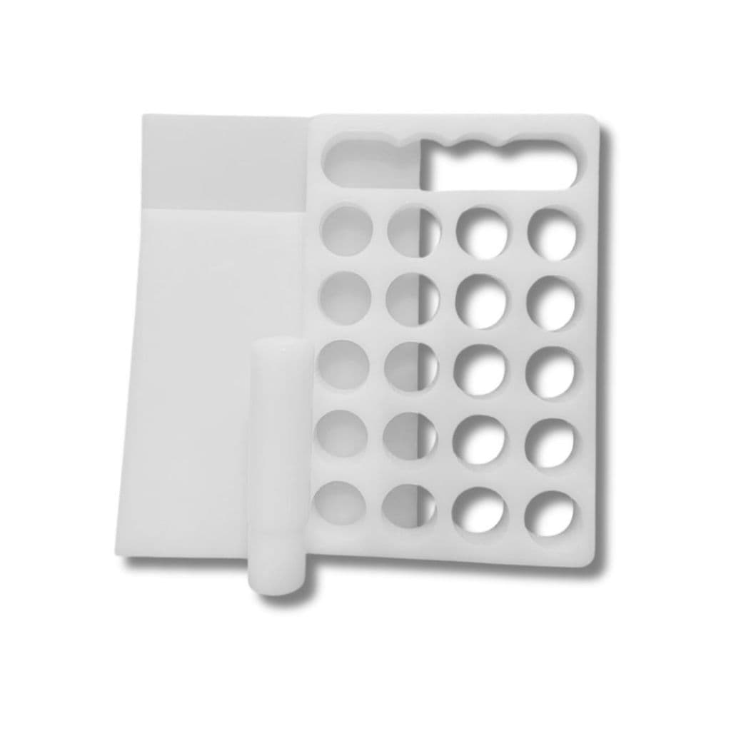 Mini Placa Porcionadora para Doces 10g 20 furos